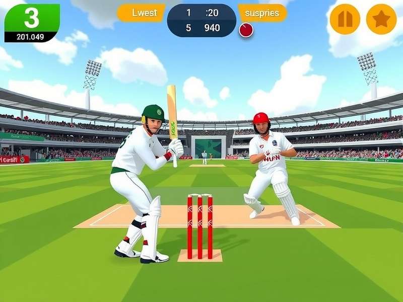 Cricket Finesse Gurus gameplay screenshot
