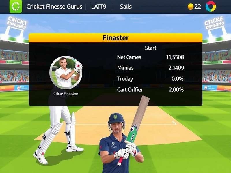 Cricket Finesse Gurus download statistics chart